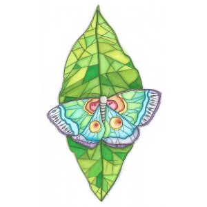 Catherine Scanlon Cling Mount Stamp - Butterfly AGC3-2745