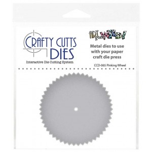 Crafty Cutts Dies - Pinking Wheel CCD-065