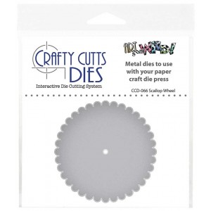Crafty Cutts Dies - Scallop Wheel CCD-066
