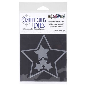 Crafty Cutts Dies - Large Star Metal Die CCD-045