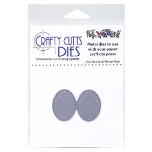 Crafty Cutts Dies - Small Flower Petal Metal Die CCD-015