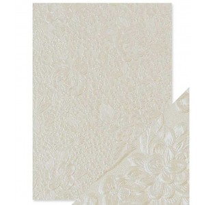 Craft Perfect Specialty Paper: Ivory Bouquet 9807E