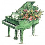 Michelle Masters Cling Mount Stamp - Piano AGC1-2622