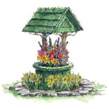 Michelle Masters Cling Mount Stamp - Wishing Well AGC1-2624