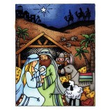 Carolee Jones Cling Mount Stamp - Nativity Scene AGC1-2593