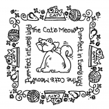 Carolee Jones Simple Squares - Cat's Meow SC-2478