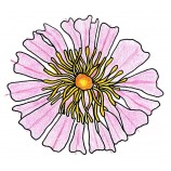 Catherine Scanlon Cling Mount Stamp - Fancy Flower AGC1-2788