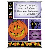 Darby New Cling Mount Stamp - Frightful Mini Frame AGC2-1007