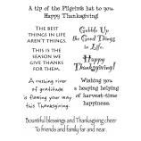 Words to the Rescue Clear Stamps - Thanksgiving SFC010