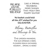 Words to the Rescue Clear Stamps - Easter & Spring SFC020