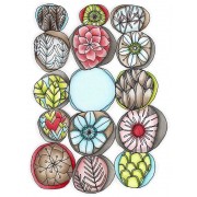 Catherine Scanlon Cling Mount Stamp - Fifteen Orbs AGC3-2752
