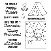 Clear Stamps: Happy Camper View Maker ASSCS-045