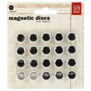 BasicGrey Small Magnetic Discs