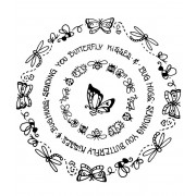 Carolee Jones Simple Circles: Butterfly SC-058