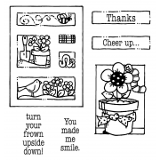 Carolee Jones Clear Stamps: Cheer Up Tiny Cutts SC-2533