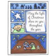 Darby New Cling Mount Stamp - Nativity Mini Frame AGC2-636