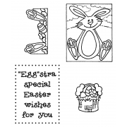 Darby New Clear Stamps: Easter View Maker MC-2427
