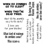 Clear Stamp Set - Zombie Riddles SC-2798