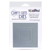 Crafty Cutts Dies - Layered Square Metal Die CCD-012