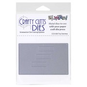 Crafty Cutts Dies - Tiny Stairstep Metal Die CCD-006