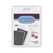 3D Foam Squares, Regular Black - SA01611