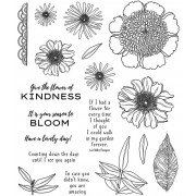 Catherine Scanlon Cling Mount Stamps: Kindness Blooms - CSLCS-003