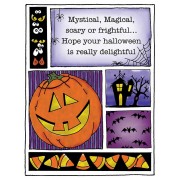Darby New Cling Mount Stamp - Frightful Mini Frame AGC2-1007