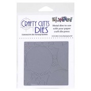 Crafty Cutts Dies - Circle Background Metal Die CCD-042