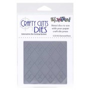 Crafty Cutts Dies - Diamond Rows Metal Die CCD-052