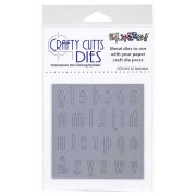 Crafty Cutts Dies - Lower Case Alphabet Metal Die CCD-041