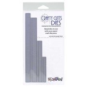 Crafty Cutts Dies - Rectangle Stairs Metal Die CCD-023