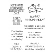 Words to the Rescue Clear Stamps - Halloween SFC018