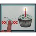 Nicole Tamarin Clear Stamp Set - Birthday Cupcake NTSCS-001