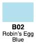 Copic Marker - Robin's Egg Blue B02