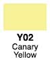 Copic Marker - Canary Yellow Y02